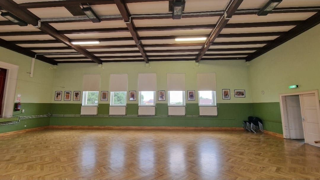 Wir wollen unseren Tanzsaal renovieren, denn schönes Ambiente fördert Leistung und Wohlbefinden