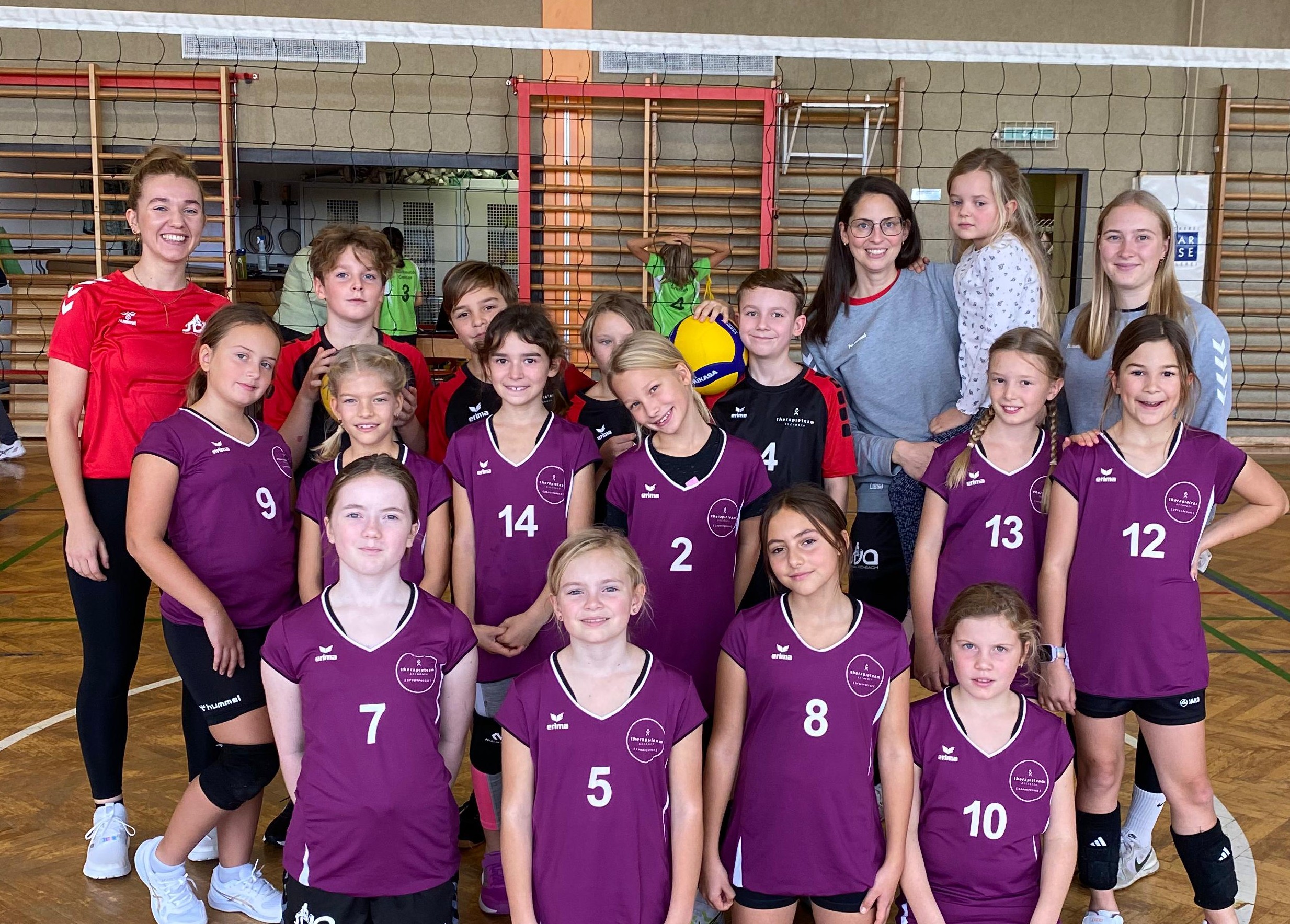 Kinder- und Jugendtraining Volleyball Aschbach Nachwuchs